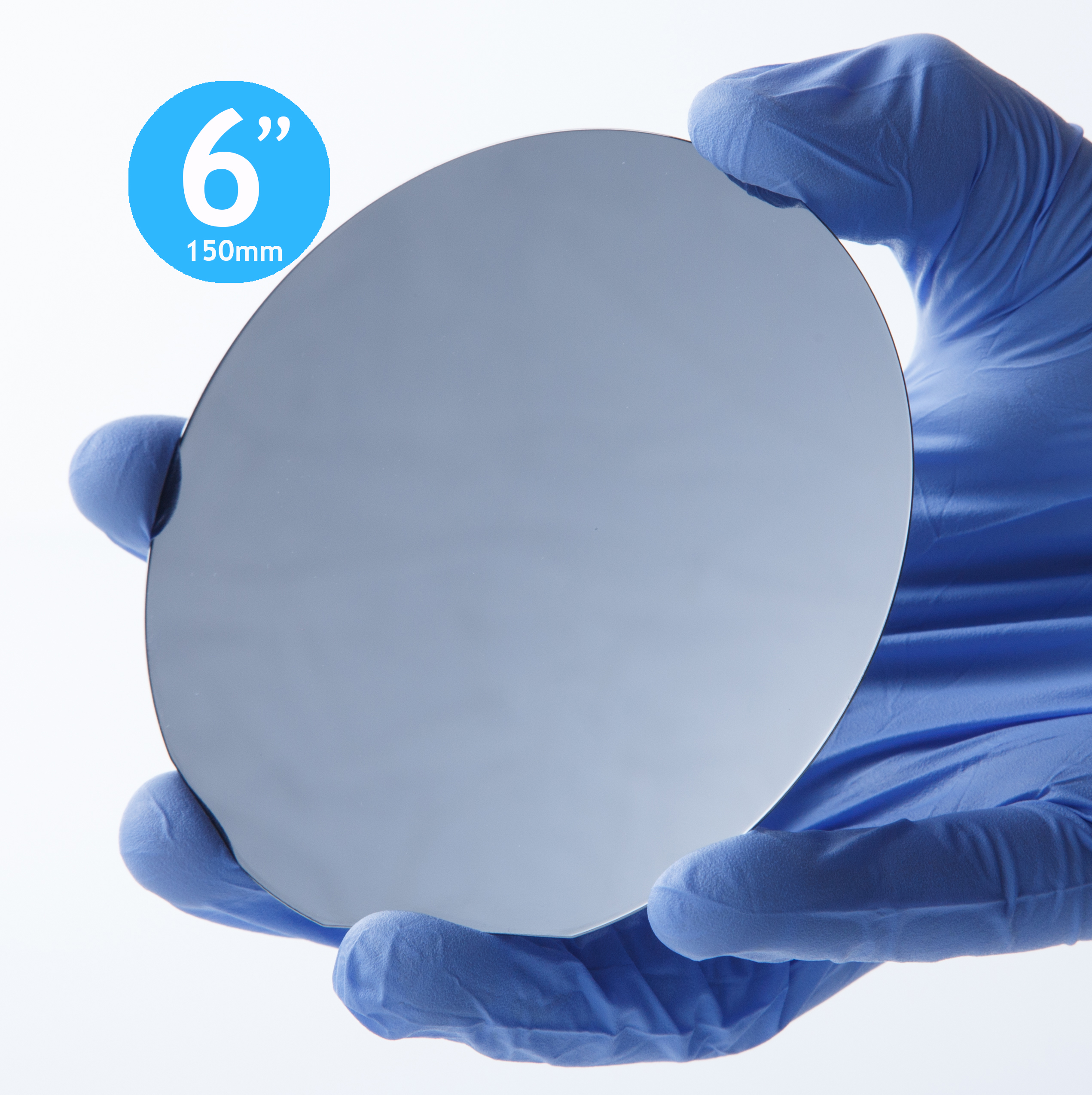 Silicon Wafer 6" (150mm) P(Boron) Test